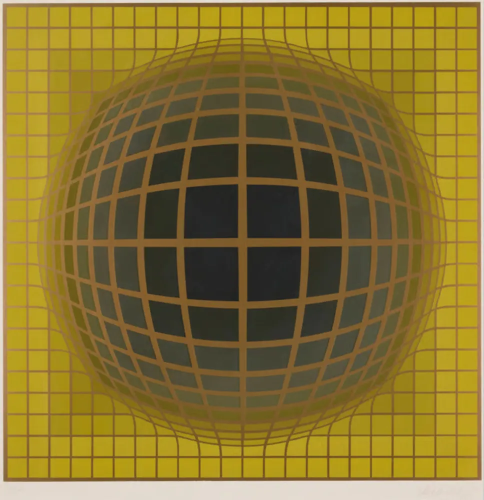 シルクスクリーン Vasarely - B-Bomb-b (3)