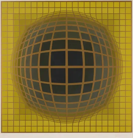 シルクスクリーン Vasarely - B-Bomb-b (3)