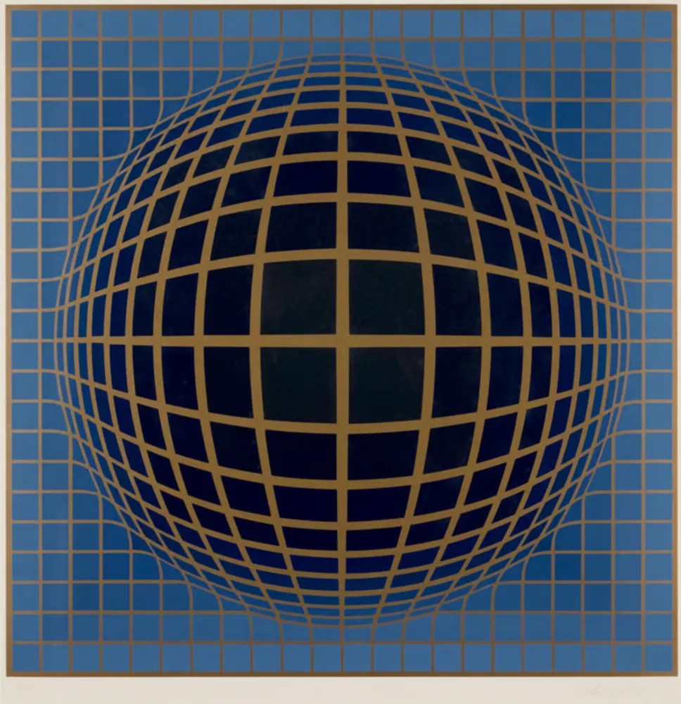 シルクスクリーン Vasarely - B-Bomb-b (4)
