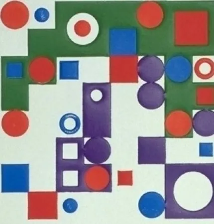 彫版 Vasarely - Celona