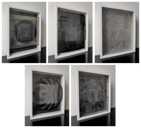多数の Vasarely - Cinetiques