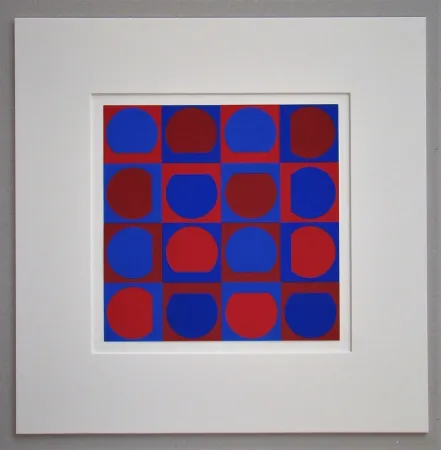 シルクスクリーン Vasarely - Composition 1964
