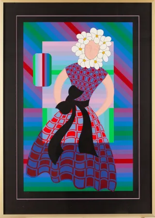 技術的なありません Vasarely - Flower Girl