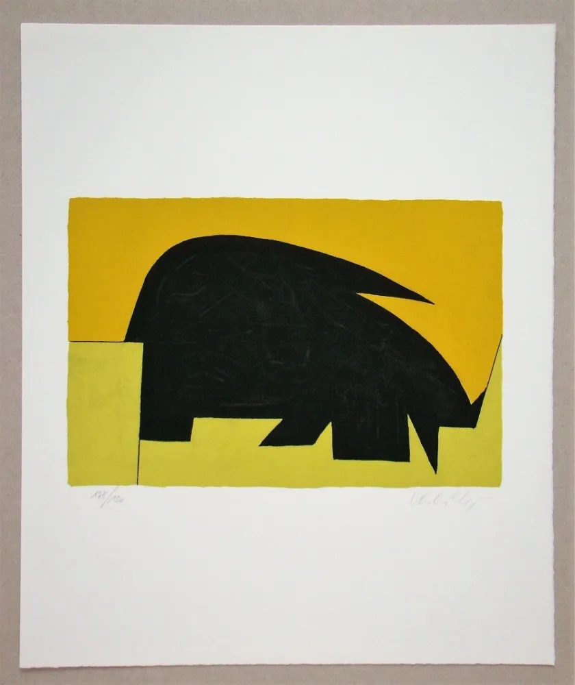 リトグラフ Vasarely - Garam