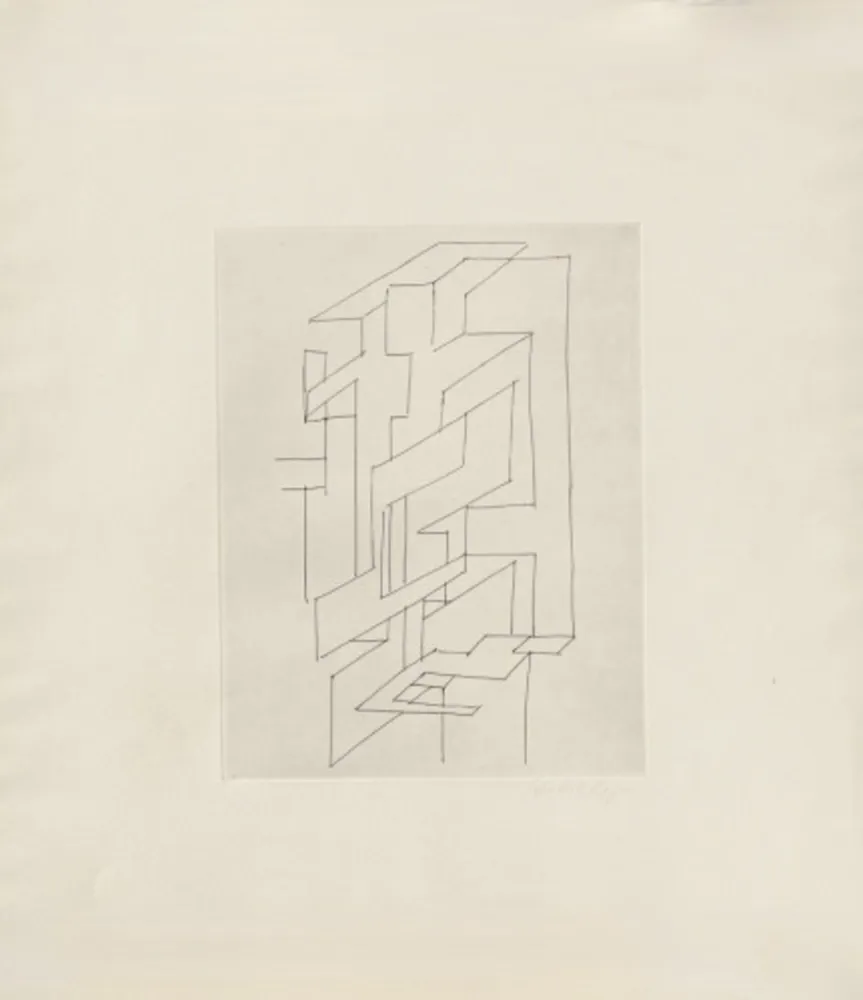 彫版 Vasarely - Gordes Gestalt
