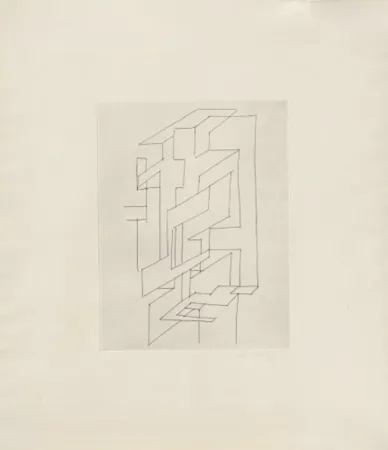 彫版 Vasarely - Gordes Gestalt