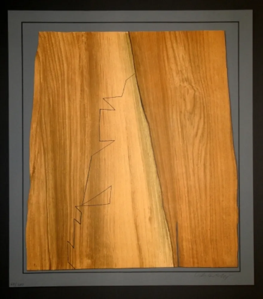 彫版 Vasarely - Gordes Nives