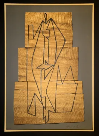 リトグラフ Vasarely - Gordes Tabor