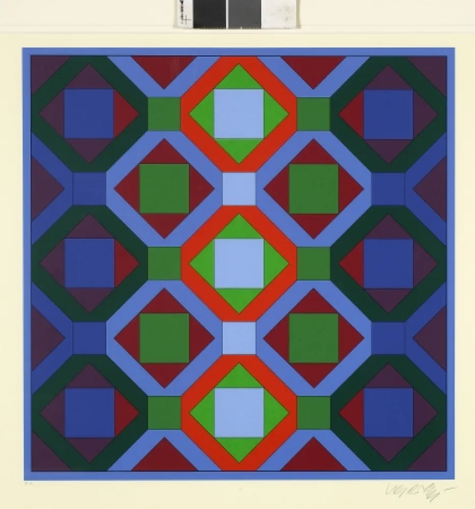 技術的なありません Vasarely - Hommage à Jean-Sebastien Bach