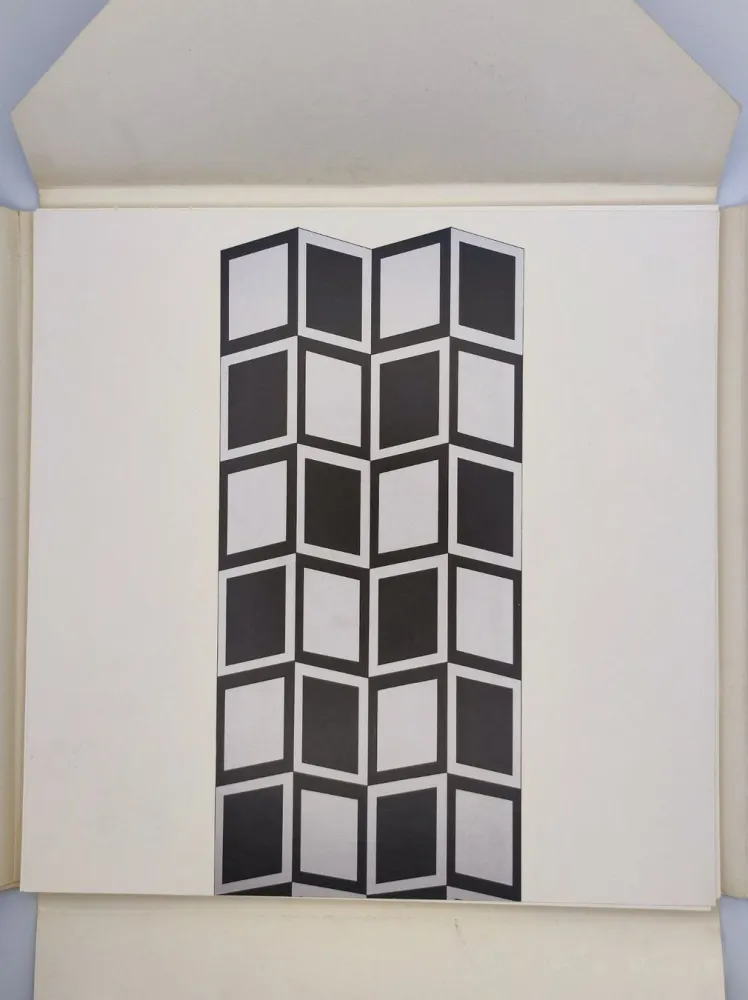 シルクスクリーン Vasarely - Honisch, Dieter. Formen der Farbe. 