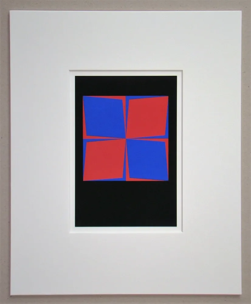 シルクスクリーン Vasarely - Lozan, 1964