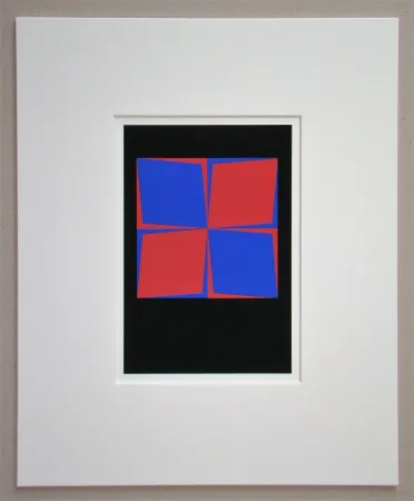 シルクスクリーン Vasarely - Lozan, 1964