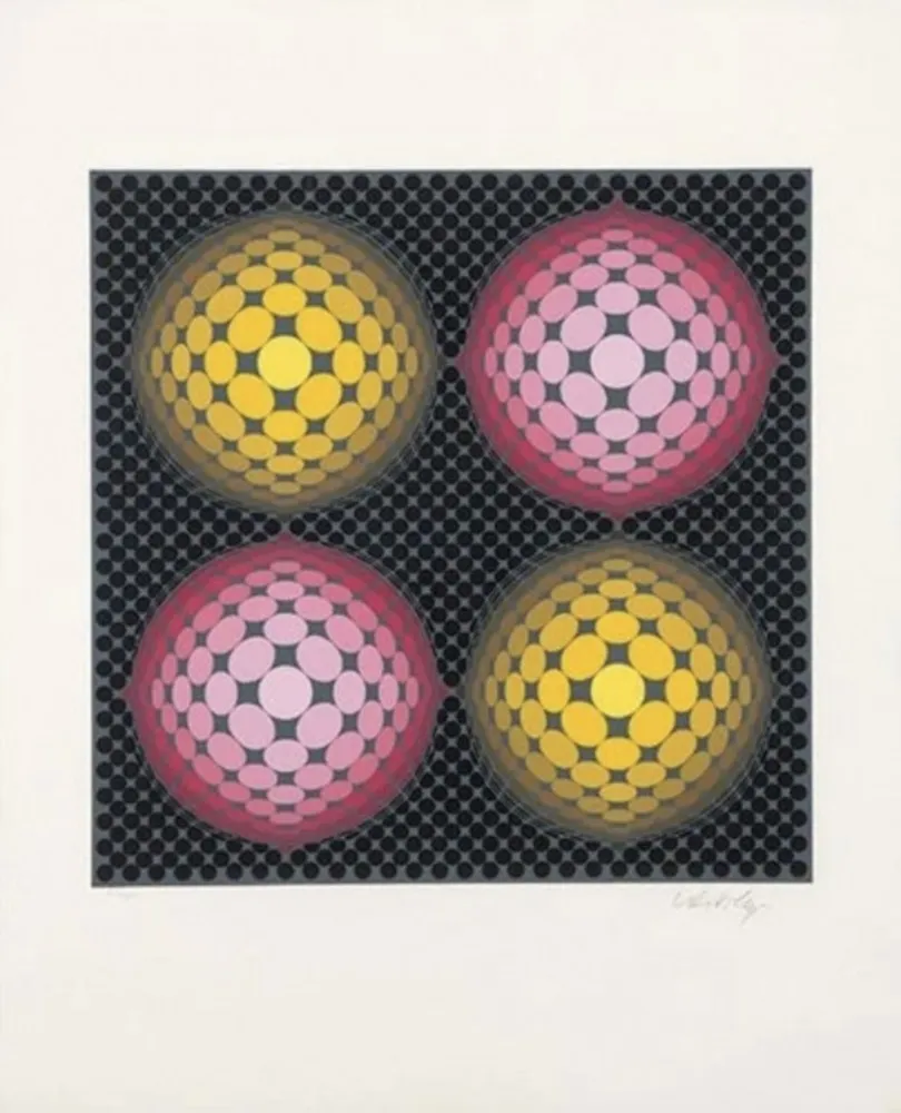 多数の Vasarely - Metagalaxie
