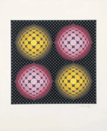 多数の Vasarely - Metagalaxie