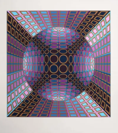 多数の Vasarely - Niels Bohr