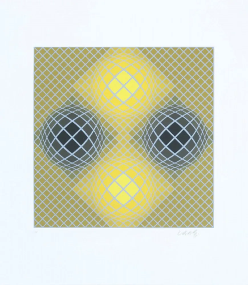 多数の Vasarely - Olla