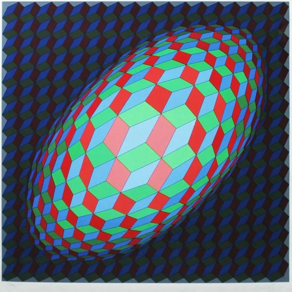 多数の Vasarely - Omega V