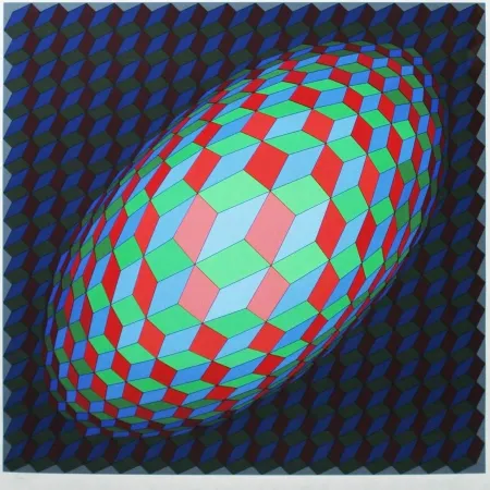 多数の Vasarely - Omega V
