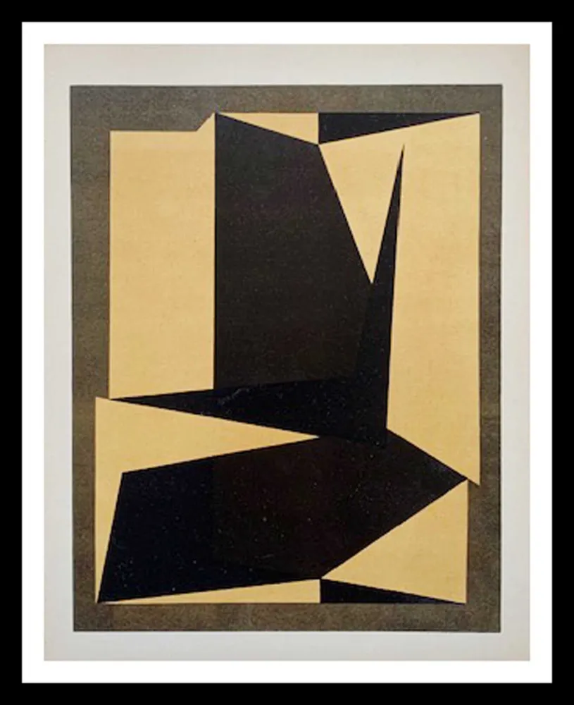 リトグラフ Vasarely - PROJET POUR UNE TAPISSERIE