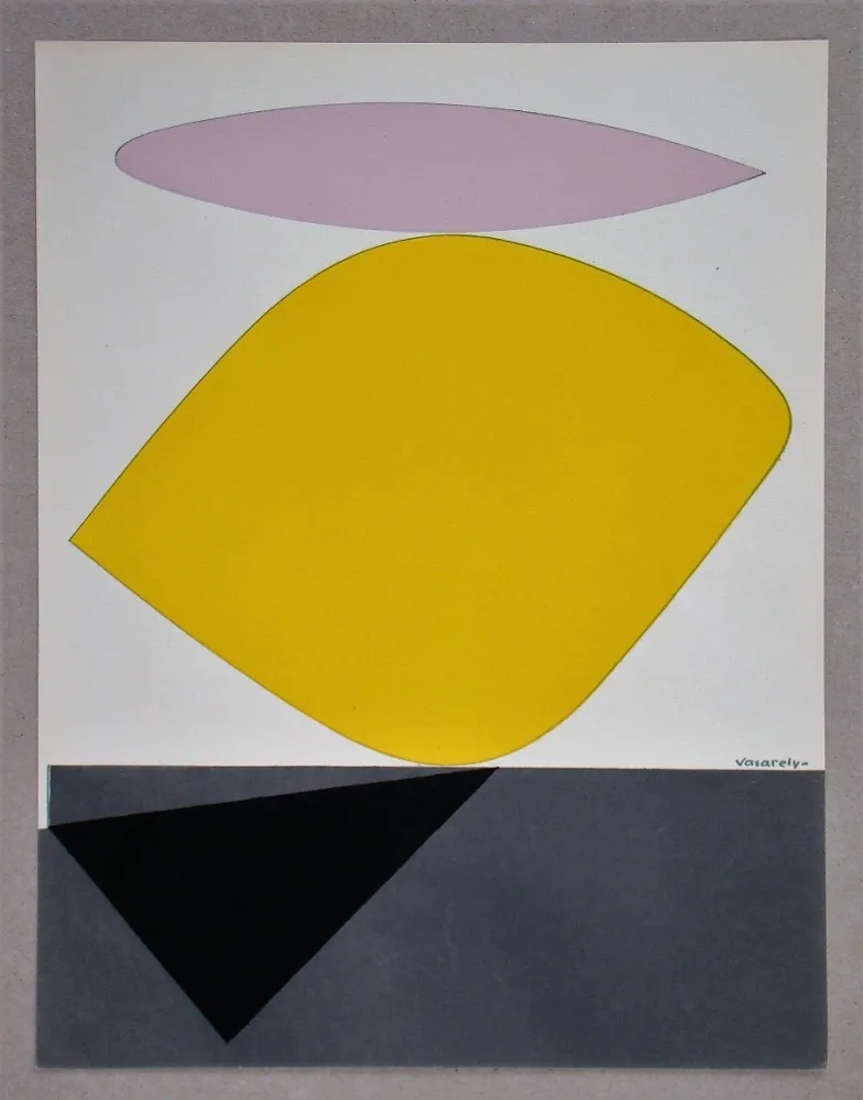 ステンシル Vasarely - Sauzon II