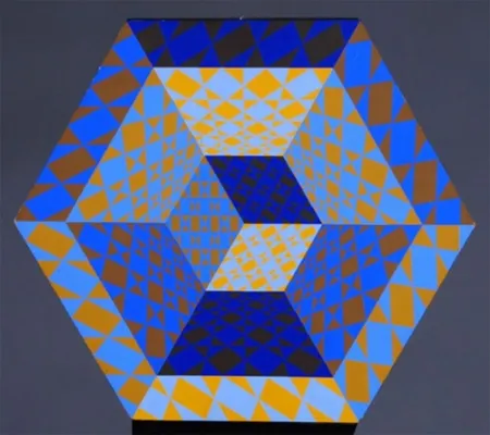 技術的なありません Vasarely - Untitled
