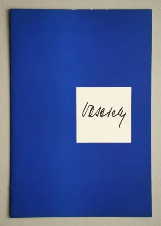 挿絵入り本 Vasarely - VASARELY