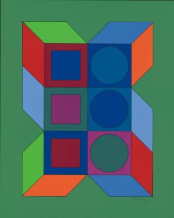 多数の Vasarely - XLV