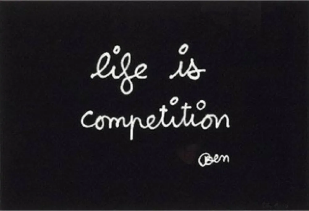 リトグラフ Vautier - Composition