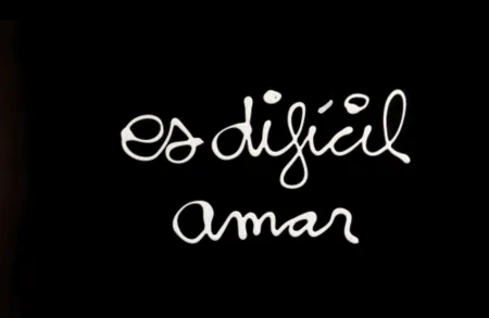 シルクスクリーン Vautier - Es difícil amar