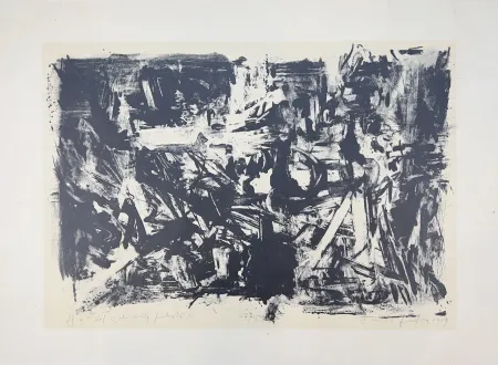 リトグラフ Vedova - Dal ciclo della protesta - n. 9