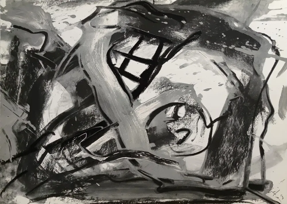 シルクスクリーン Vedova - Federico Garcia Lorca