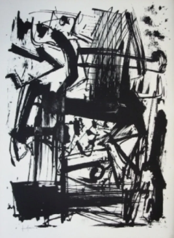 リトグラフ Vedova - Hommage à Joan Prats