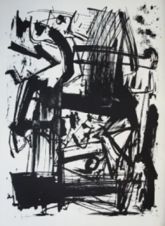 リトグラフ Vedova - Hommage à Joan Prats