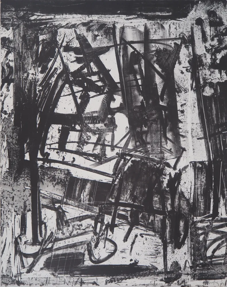 リトグラフ Vedova - Il Circulo de Piedra