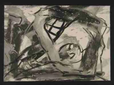 シルクスクリーン Vedova - Sans titre