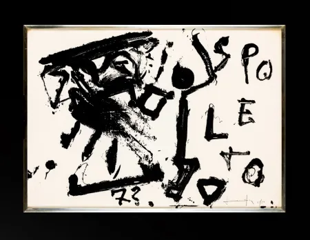 リトグラフ Vedova - Spoleto 73