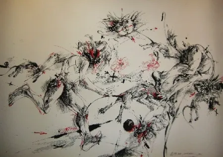 リトグラフ Velickovic - Fig MII