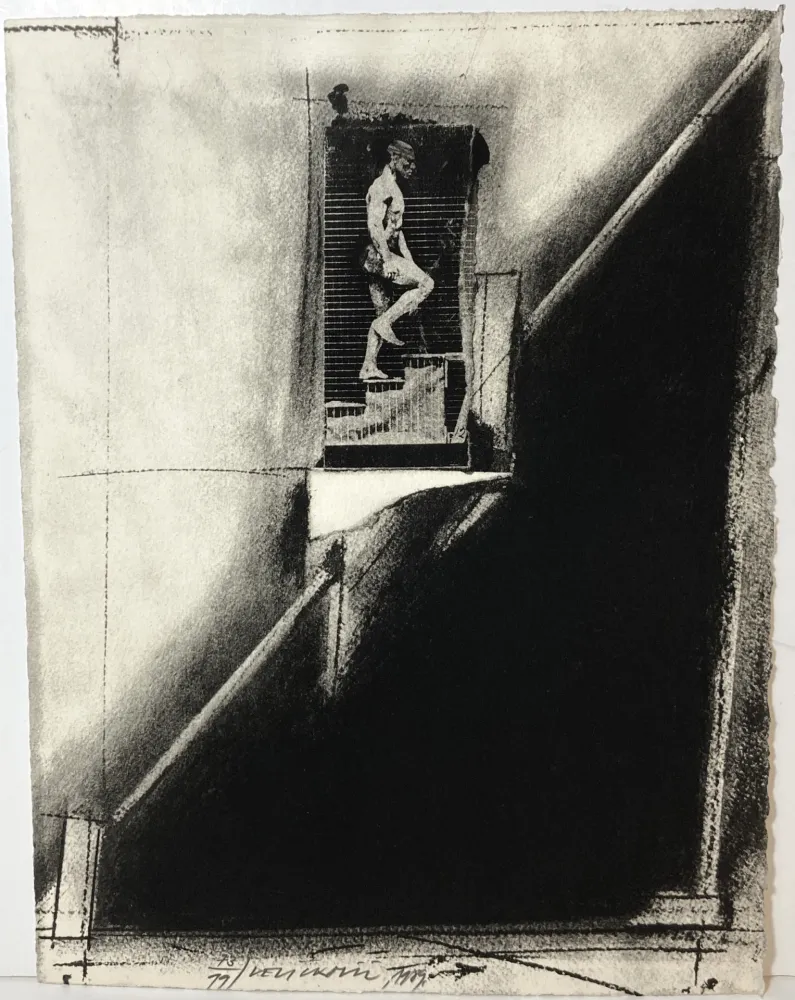 リトグラフ Velickovic - Lithographie signée et numérotée. 