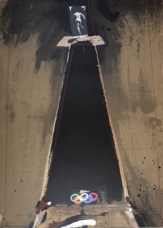 シルクスクリーン Velickovic - Podium