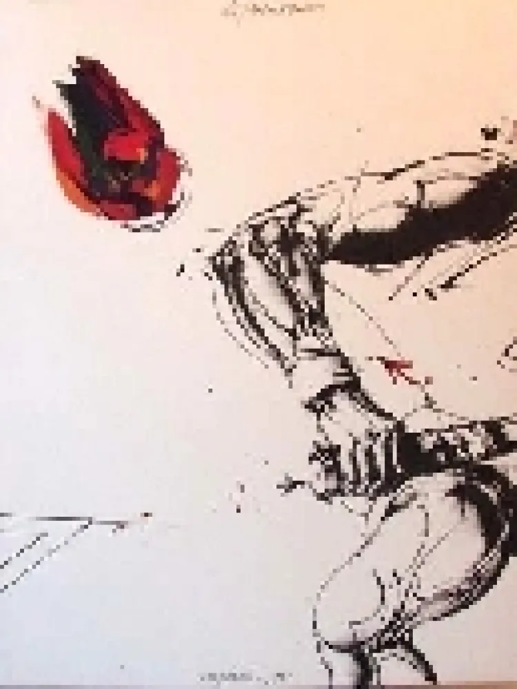 リトグラフ Velickovic - Roland Garros