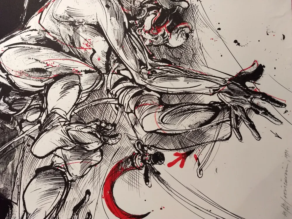 リトグラフ Velickovic - Unknown