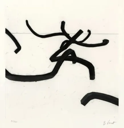 彫版 Venet - LIGNES INDETERMINEES