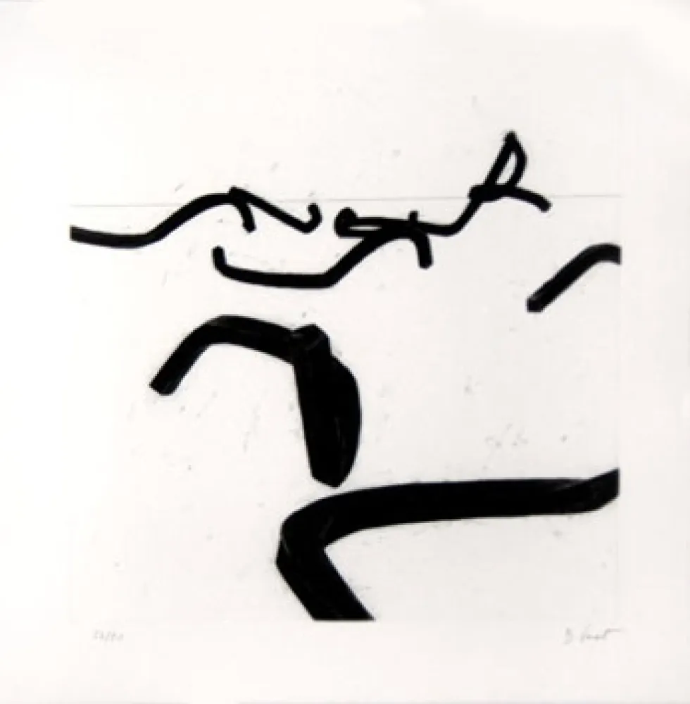 彫版 Venet - LIGNES INDETERMINEES