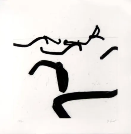 彫版 Venet - LIGNES INDETERMINEES