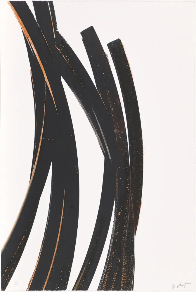 シルクスクリーン Venet - Untitled IV (Arcs)