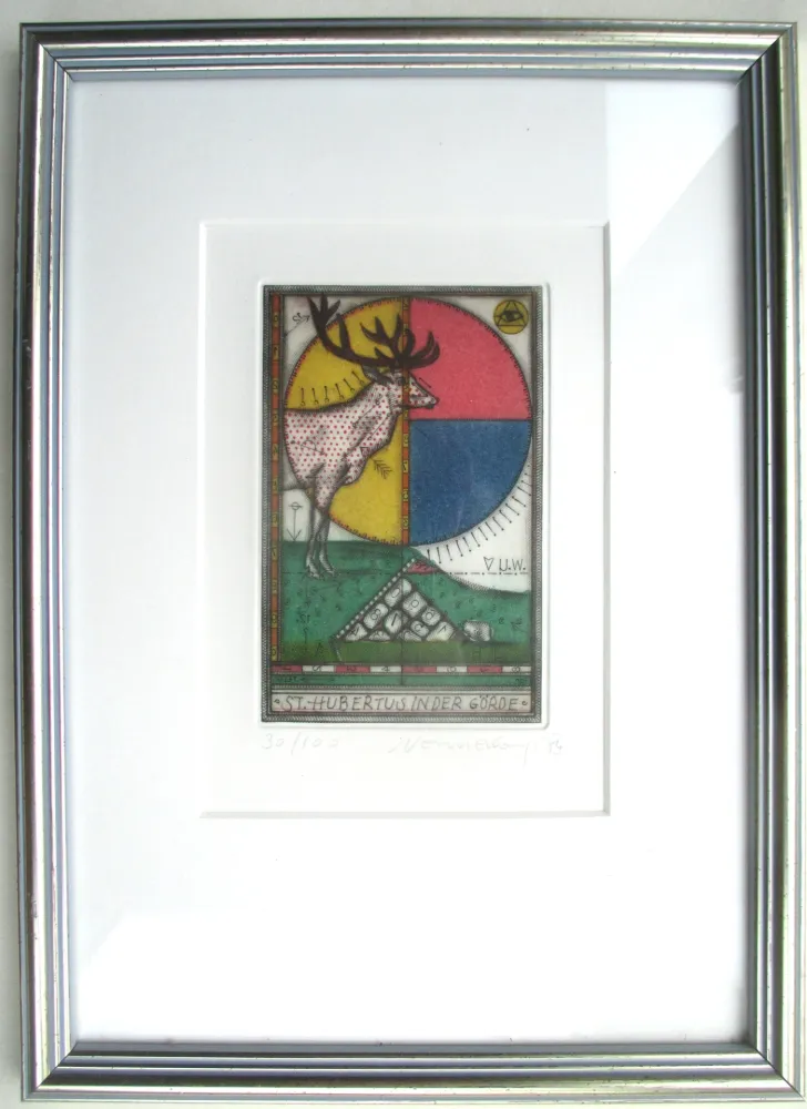 エッチングと　アクチアント Vennekamp - St Hubertus in der Görde