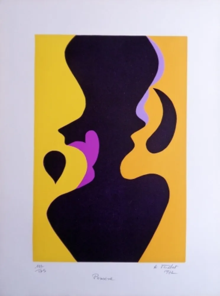 リトグラフ Verdet - Pomone