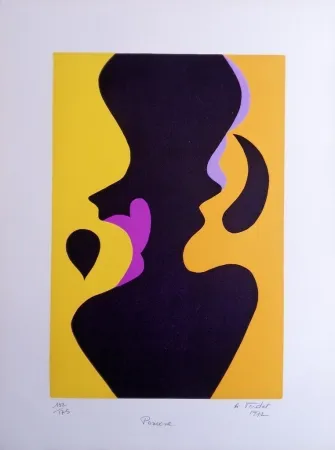 リトグラフ Verdet - Pomone