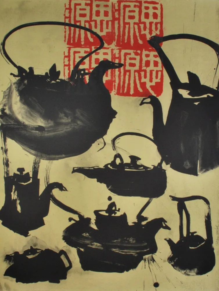 リトグラフ Verdier - Adieu XXème