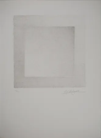 リトグラフ Verheyen - Carrés 